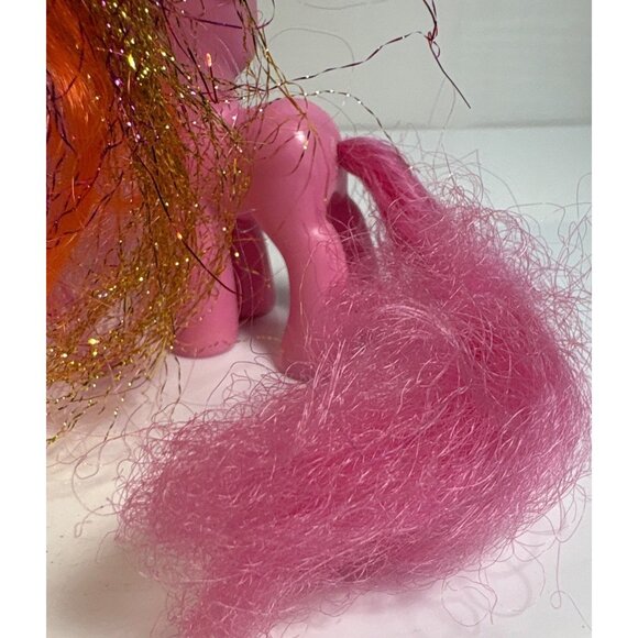 My Little Pony Pinkie Pie Figure With Pink & Orange Hair Vintage 3" Tall - Picture 4 of 6